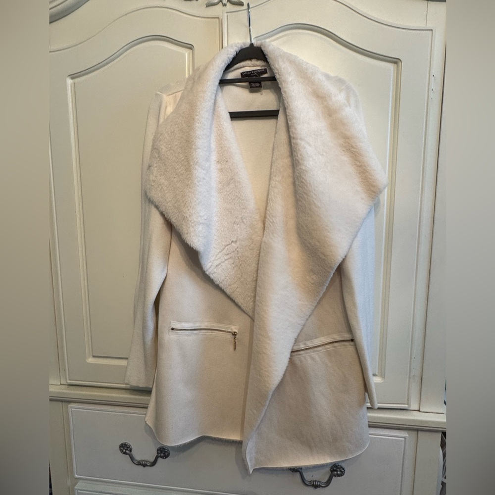 Chelsea & Theodore Cream Teddy Jacket
